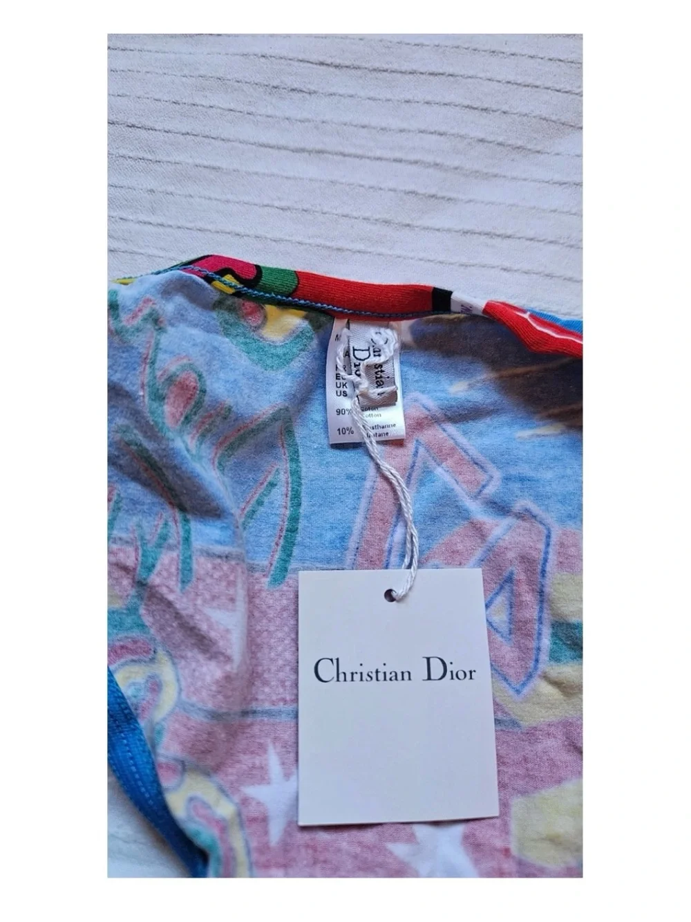 Christian Dior Rasta Swim Bottoms